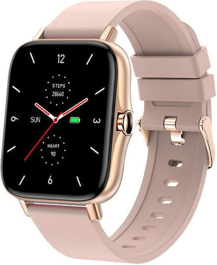 MaxCom FW55 Smartwatch with Heart Rate Monitor (Aurum Pro Gold) view 2