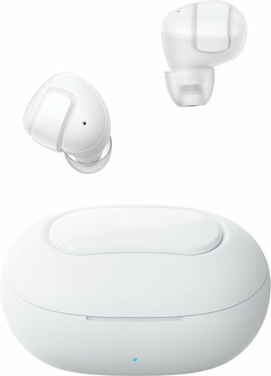 Joyroom JR-TL10 In-ear Bluetooth Handsfree Earphones with Charging Case White view 1