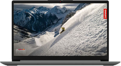 Lenovo IdeaPad 1 15AMN7 15.6" FHD 144Hz (Ryzen 5-7520U/16GB/512GB SSD/No OS) Cloud Grey (ES Keyboard) vue 4
