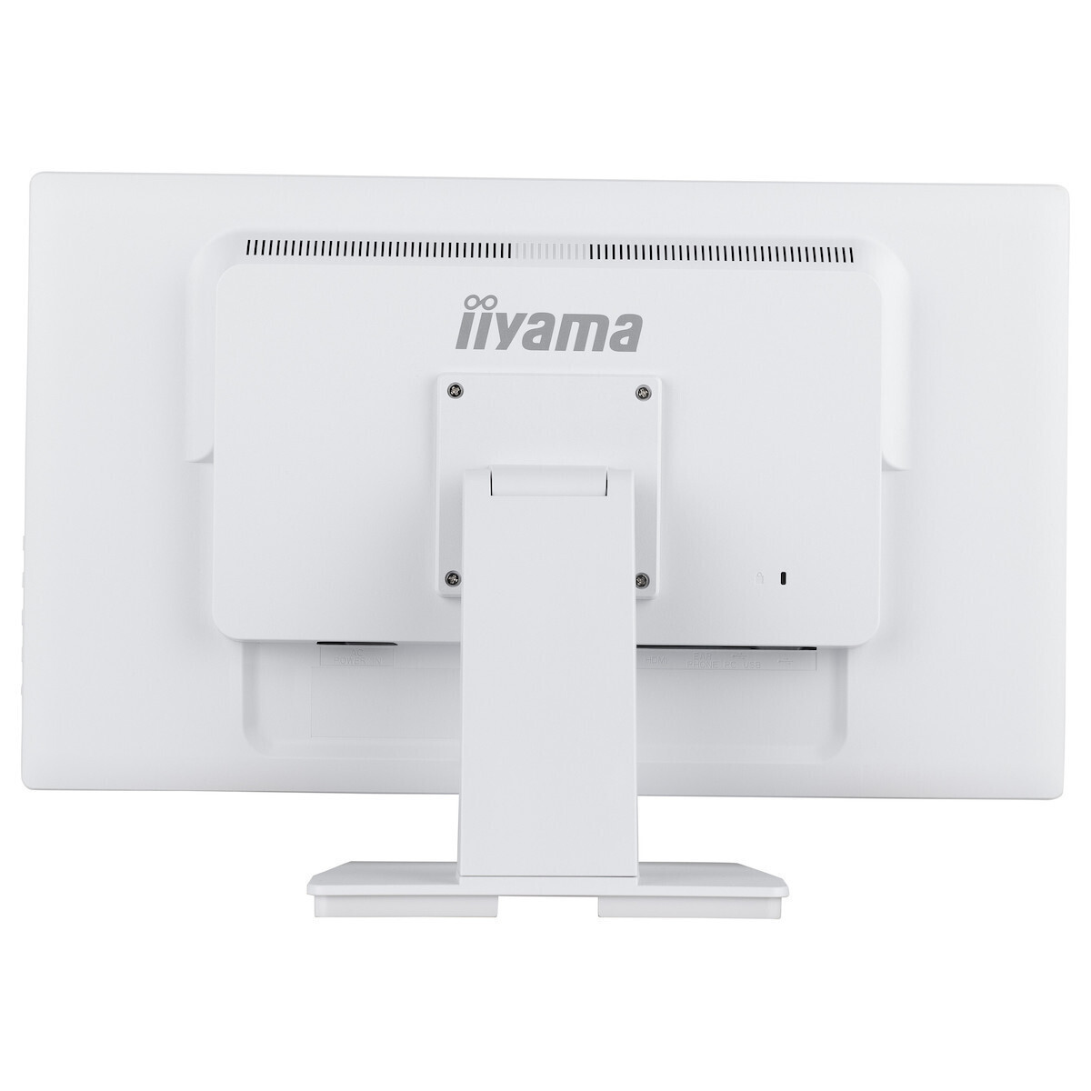 Iiyama T2452MSC-W2AG IPS Monitor 24" FHD 1920x1080 with 5ms GTG Response Time White view 3
