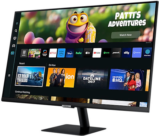 Samsung S32CM500EU VA HDR Smart Monitor 32" FHD 1920x1080 with Response Time 4ms GTG vue 2