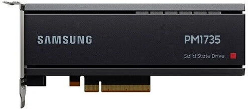 Samsung Enterprise PM1735 SSD 1.6TB PCIe Card with PCI Express 4.0 Protocol and Heatsink MZPLJ1T6HBJR-00007 Bulk vue 2