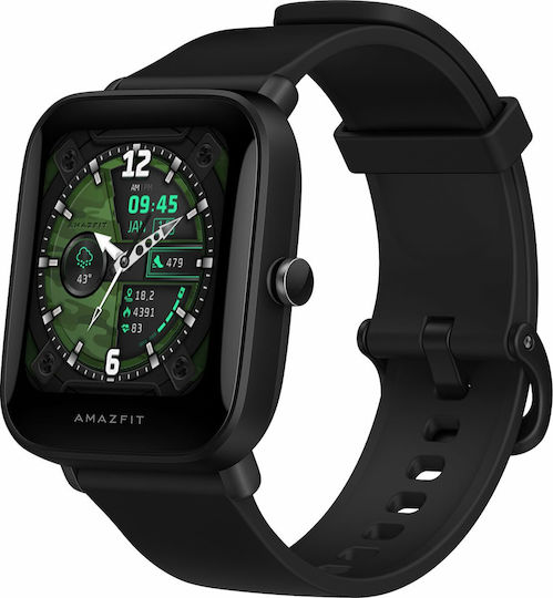 Amazfit Bip U Pro Waterproof Smartwatch with Heart Rate Monitor (Black) view 6