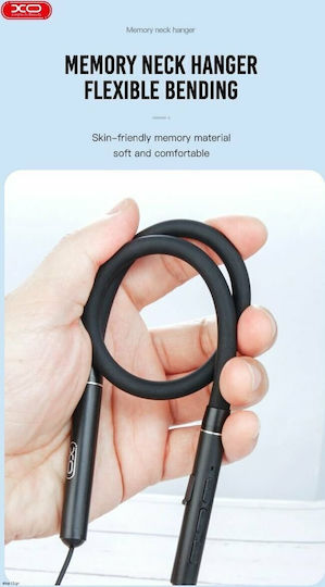 XO BS25 In-ear Bluetooth Handsfree Earphones with Sweat Resistance Black vue 4