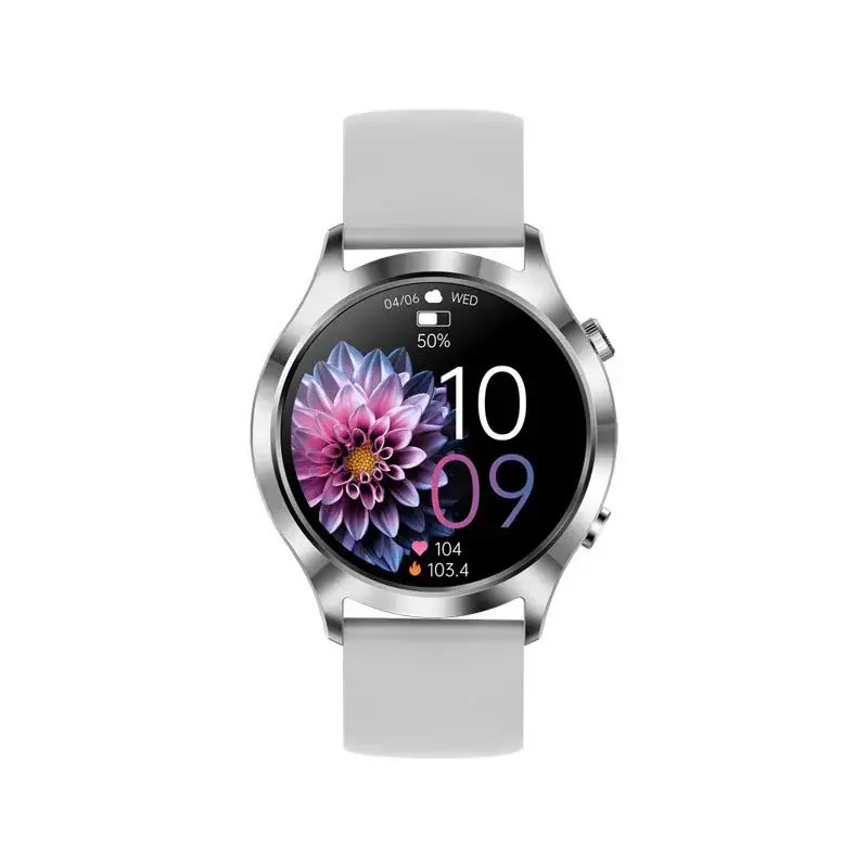 Nubi KM18 Smartwatch with Heart Rate Monitor (Gray) view 1
