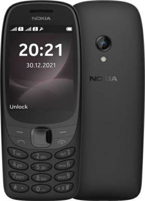 Nokia 6310 2021 Dual SIM Mobile with Buttons (English Menu) Black view 6