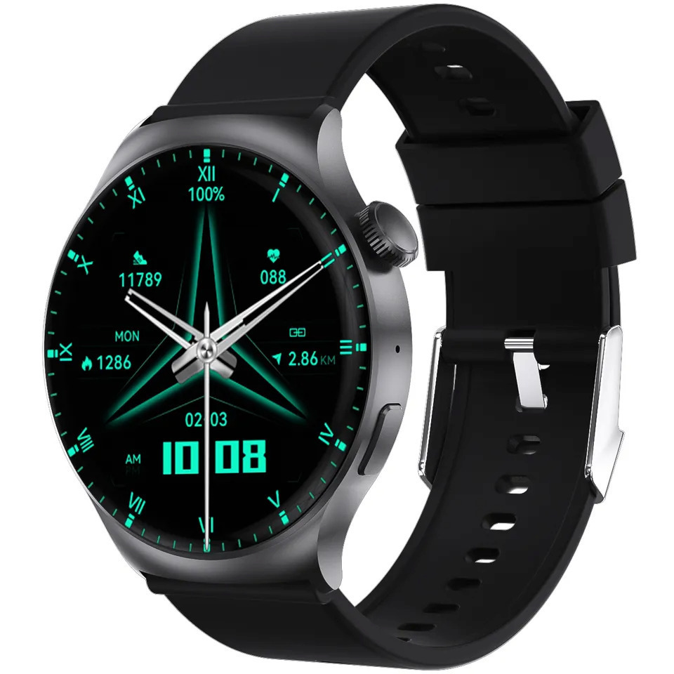 Mate Watch PRO Aluminium with Heart Rate Monitor (Black)
