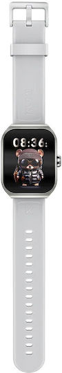 Kumi KU7 Smartwatch with Heart Rate Monitor (Silver) view 6