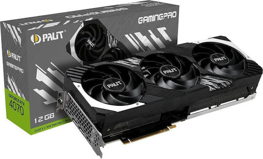 Palit GeForce RTX 4070 12GB GDDR6X GamingPro Graphics Card view 4