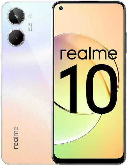 Realme 10 Dual SIM (8GB/256GB) Clash White view 1