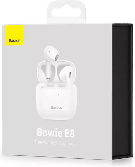 Baseus Bowie E8 Tws In-ear Bluetooth Handsfree Earphones White view 4