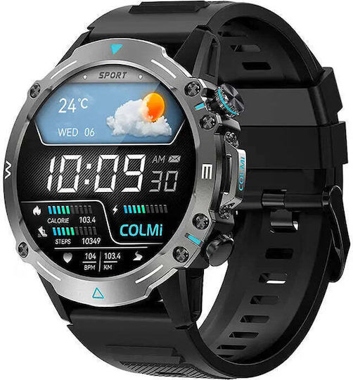 Colmi M42 Smartwatch with Heart Rate Monitor (Black) view 5