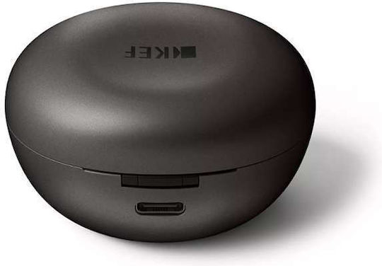 Kef MU3 In-ear Bluetooth Handsfree Earphones with Charging Case Anthracite view 4