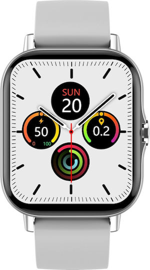 Slazenger SL.07.6417.5.05 Smartwatch with Heart Rate Monitor (Gray)
