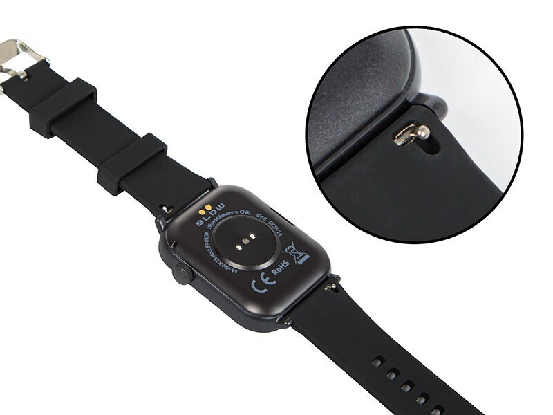 Blow X18 Smartwatch with Heart Rate Monitor (Black) view 4