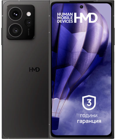 HMD Skyline 5G (8GB/256GB) Twisted Black view 1