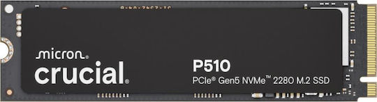 Crucial P510 SSD 1TB M.2 Type with PCI Express 5.0 Connection PS5 Compatible CT1000P510SSD8