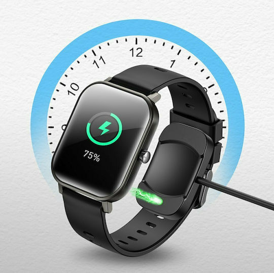 Joyroom JR-FT1 Pro 46mm Smartwatch with Heart Rate Monitor (Black) view 6