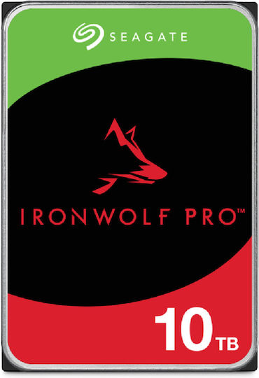 Seagate Ironwolf Pro 10TB HDD Hard Drive 3.5" SATA III 7200rpm with 256MB Cache for NAS ST10000NT001