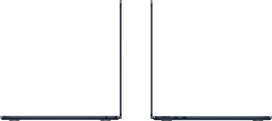 Apple MacBook Air 13.6" (2022) QHD+ (M2-8‑core/16GB/256GB SSD) Midnight (GR Keyboard) vue 3