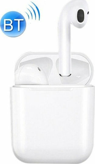 TWS i9 Earbud Bluetooth Handsfree Earphones with Charging Case White view 8