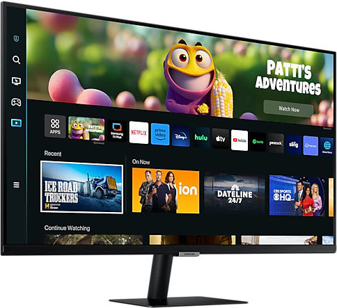 Samsung S32CM500EU VA HDR Smart Monitor 32" FHD 1920x1080 with Response Time 4ms GTG vue 3