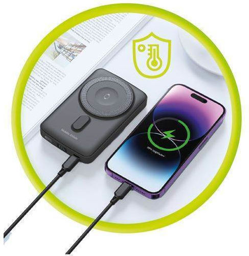 Mobile Origin PB9 MagSafe Power Bank 10000mAh 20W with USB-C Port Power Delivery Black view 5