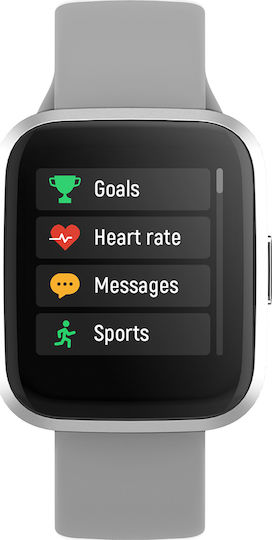 Forever ForeVigo 2 SW-310 Smartwatch with Heart Rate Monitor (Silver) vue 7