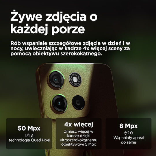 Motorola Moto G15 Power Dual SIM (8GB/256GB) Iguana Green view 9