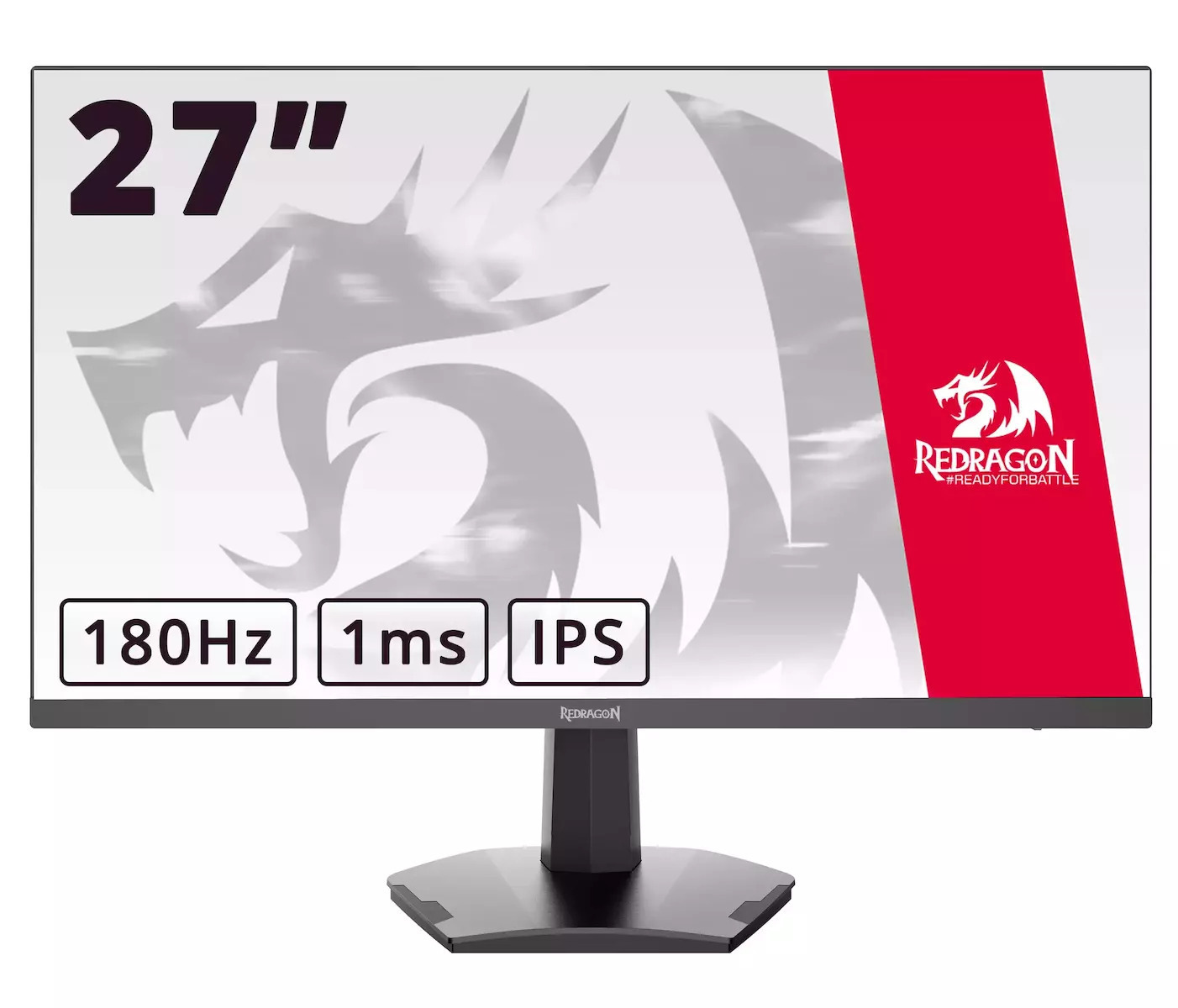 Redragon MIRROR-II IPS Gaming Monitor 27" FHD 1920x1080 180Hz