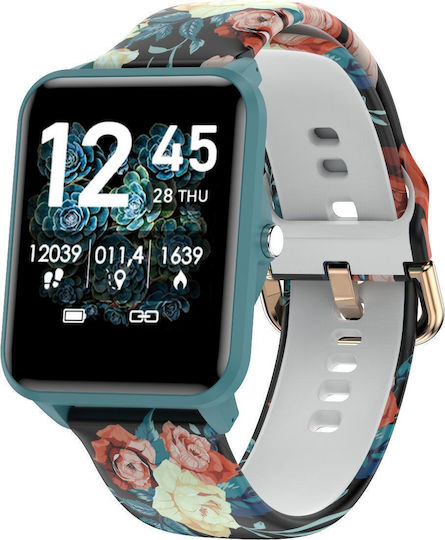 Bemi KIX-M Smartwatch with Heart Rate Monitor (Green) view 3