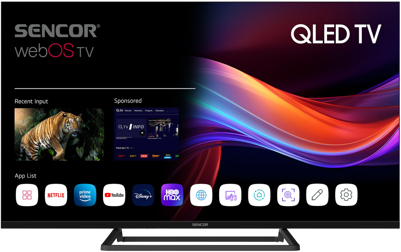 Sencor Smart Television 40" Full HD QLED SLE 40QF860B HDR (2025) view 1