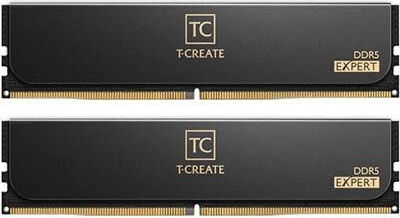 TeamGroup T-Create Expert DDR5 32GB RAM with 2x16GB Modules and Speed 6000 for Desktop CTCED532G6000HC30DC01