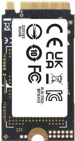 Transcend SSD 256GB M.2 Type With PCI Express 4.0 Connection TS256GMTE410S view 3