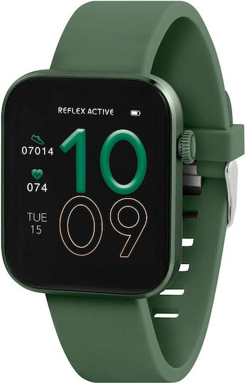Reflex Active Series 40 Smartwatch with Heart Rate Monitor (Green)