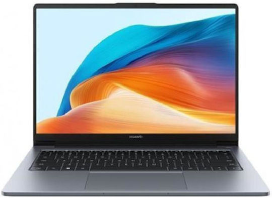 Huawei MateBook D 14 14" IPS FHD+ (i5-12450H/16GB/512GB SSD/W11 Home) (International English Keyboard) view 1