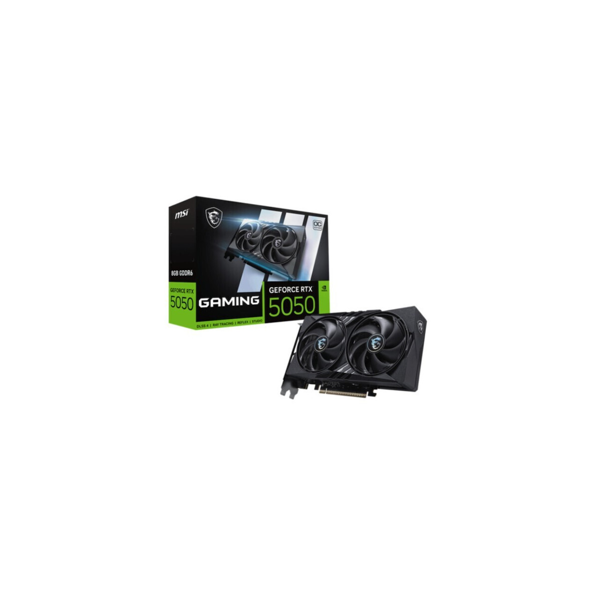 MSI GeForce RTX 5050 8GB GDDR6 GAMING OC Graphics Card V538-001R