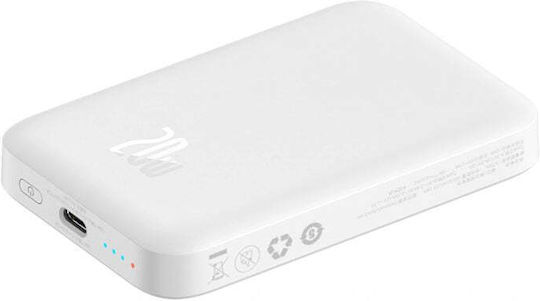 Baseus Airpow MagSafe Power Bank 6000mAh 20W White Ansicht 5