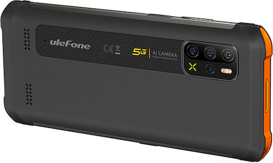 Ulefone Armor 12 5G Dual SIM (8GB/128GB) Resistant Smartphone Orange view 2