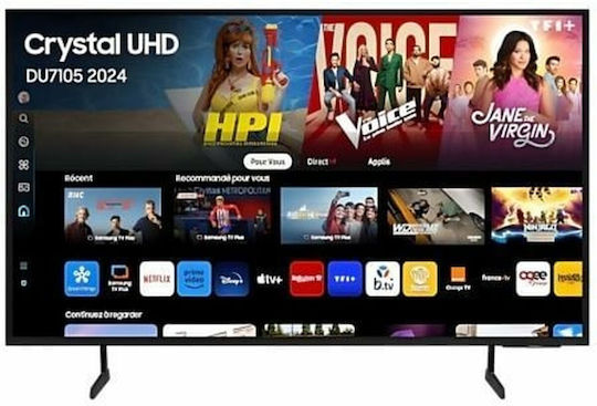 Samsung Smart Television 50" 4K UHD LED TU50DU7105K HDR (2024) view 3