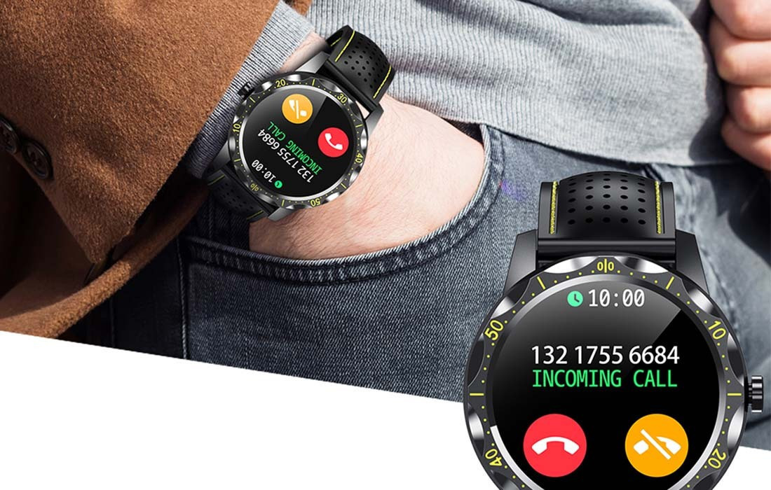Colmi Sky 1 Plus 43mm Smartwatch with Heart Rate Monitor (Black) view 9