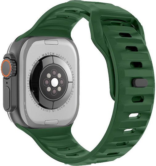 DAS.4 SU08 Smartwatch with Heart Rate Monitor (Black / Green) view 4