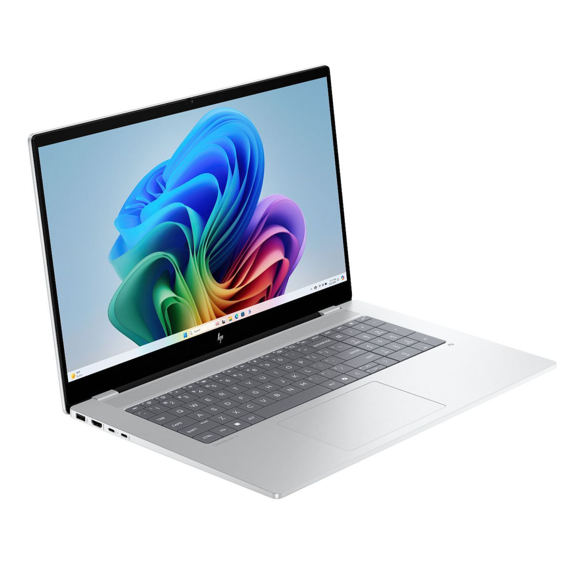 HP OmniBook X 17-dd0013dx 17.3" IPS FHD (Ultra 7-256V/16GB/1TB SSD/W11 Home) Glacier Silver (US Keyboard) view 2