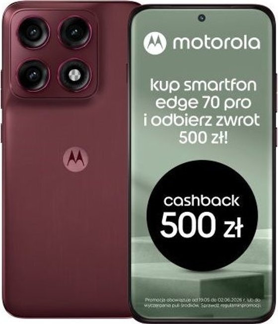 Motorola Edge 70 Pro 5G (8/256GB) PANTONE Zinfandel