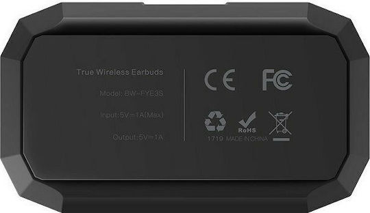 BlitzWolf BW-FYE3S In-ear Bluetooth Handsfree Earphones with Charging Case Black view 4
