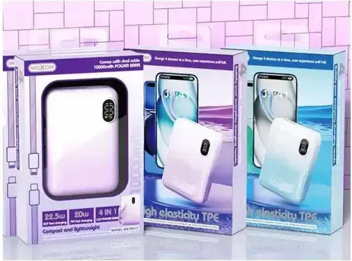 Moxom Mx-pb117 Power Bank 10000mAh 22.5W Purple view 5