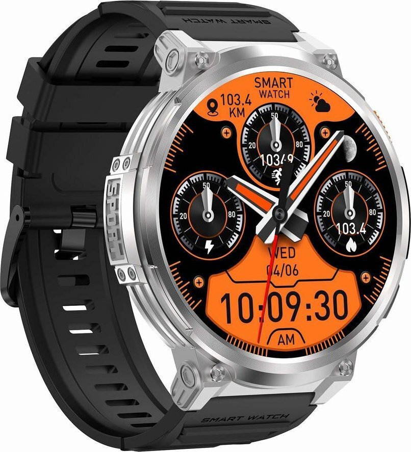 Gt23 Smartwatch Orange Ansicht 5