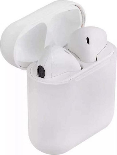 i31 Earbud Bluetooth Handsfree Earphones with Charging Case White view 3