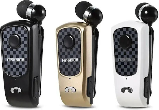 Fineblue F Plus In-ear Bluetooth Handsfree Earphone Lapel Gold vista 3