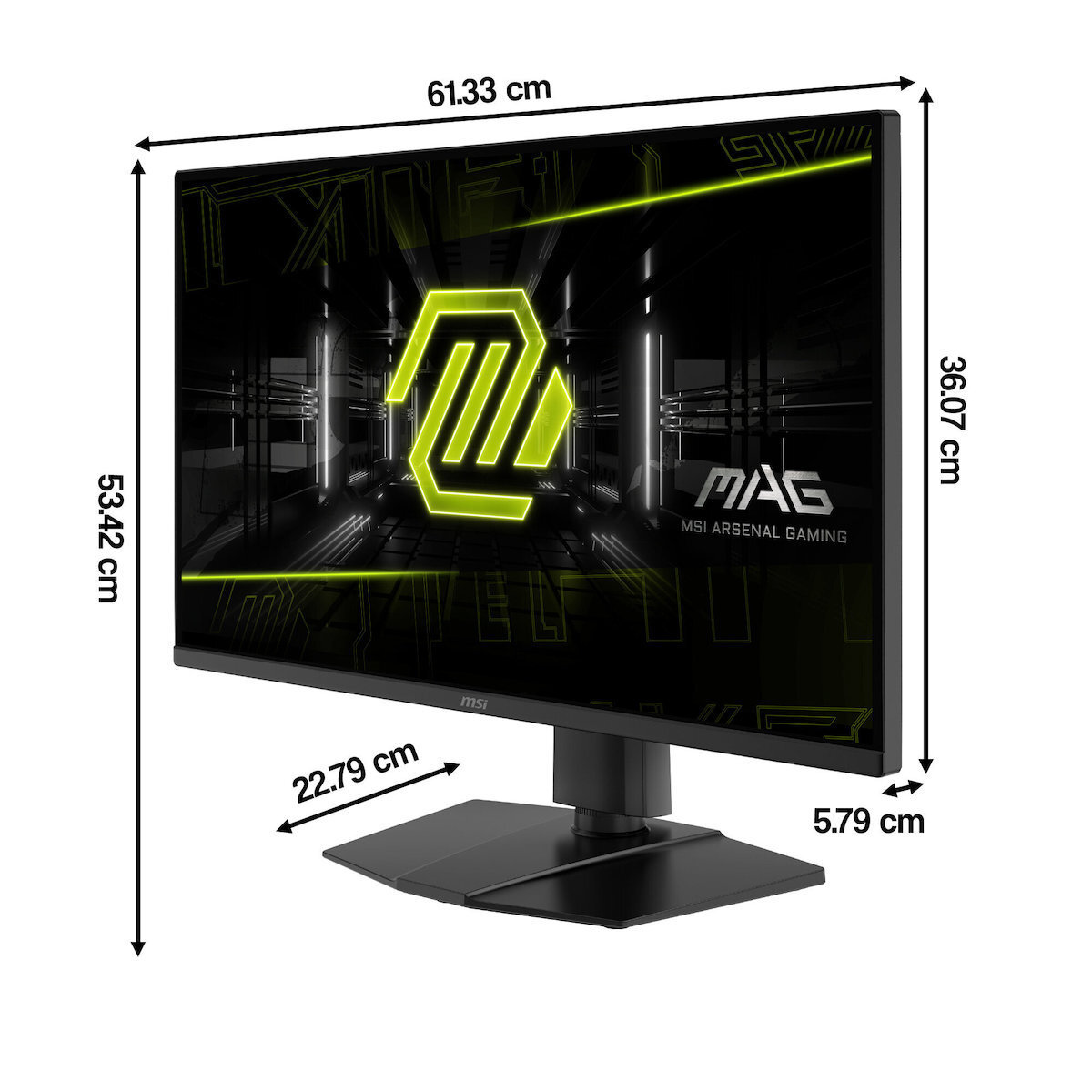 MSI Mag 275UPD E14 IPS HDR Gaming Monitor 27" 4K 3840x2160 144Hz vue 6
